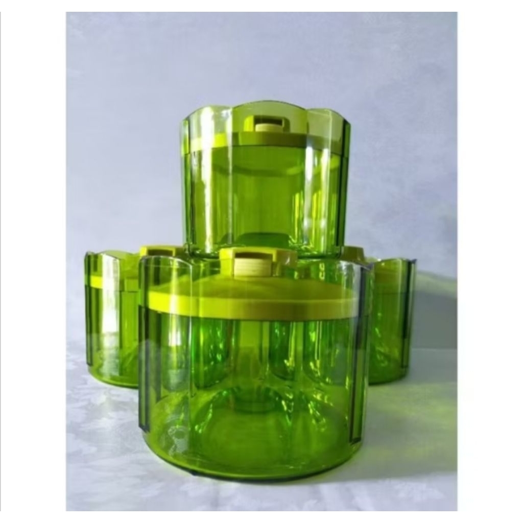 Toples advan counterpart hijau 500ml (1 Pc) Tupperware