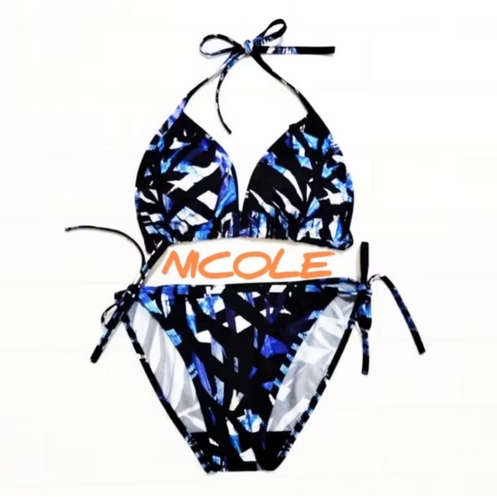 Bikini Set Pants Bikini Tali Segitiga Bikini Pantai Baju Renang Wanita