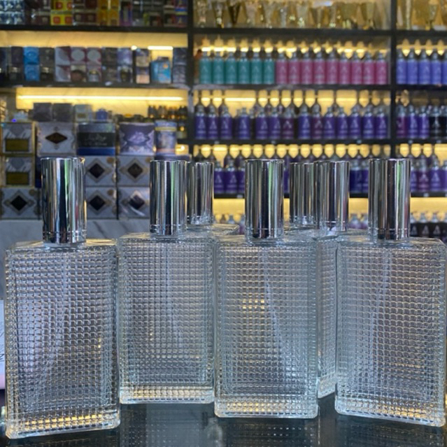 Botol Spray Bintik Kotak Drat 100Ml kaca