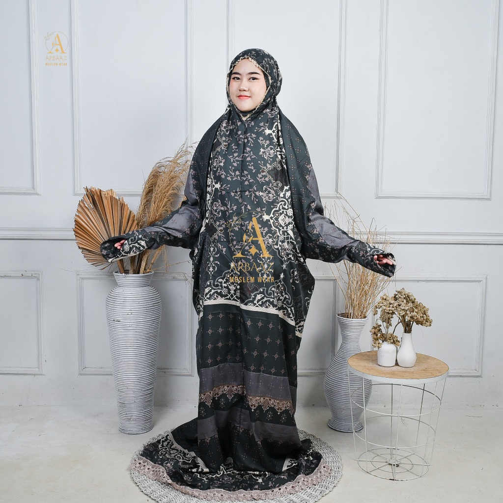 ARBAAZ - Mukena Terusan Turkey Series "Seljuk" Silky Premium