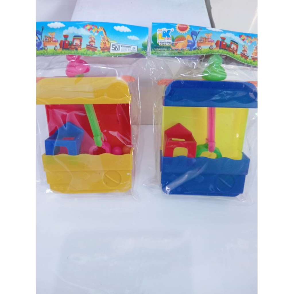 ISI 20 PCS MAINAN ANAK MESIN CAPIT PLASTIK