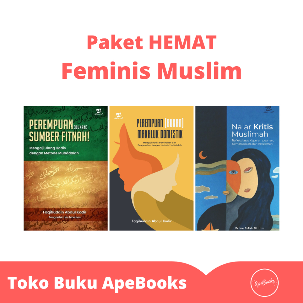 Paket Buku Feminisme Islam: Nalar Kritis Muslimah & Perempuan (Bukan) Sumber Fitnah (ORI/Asli)
