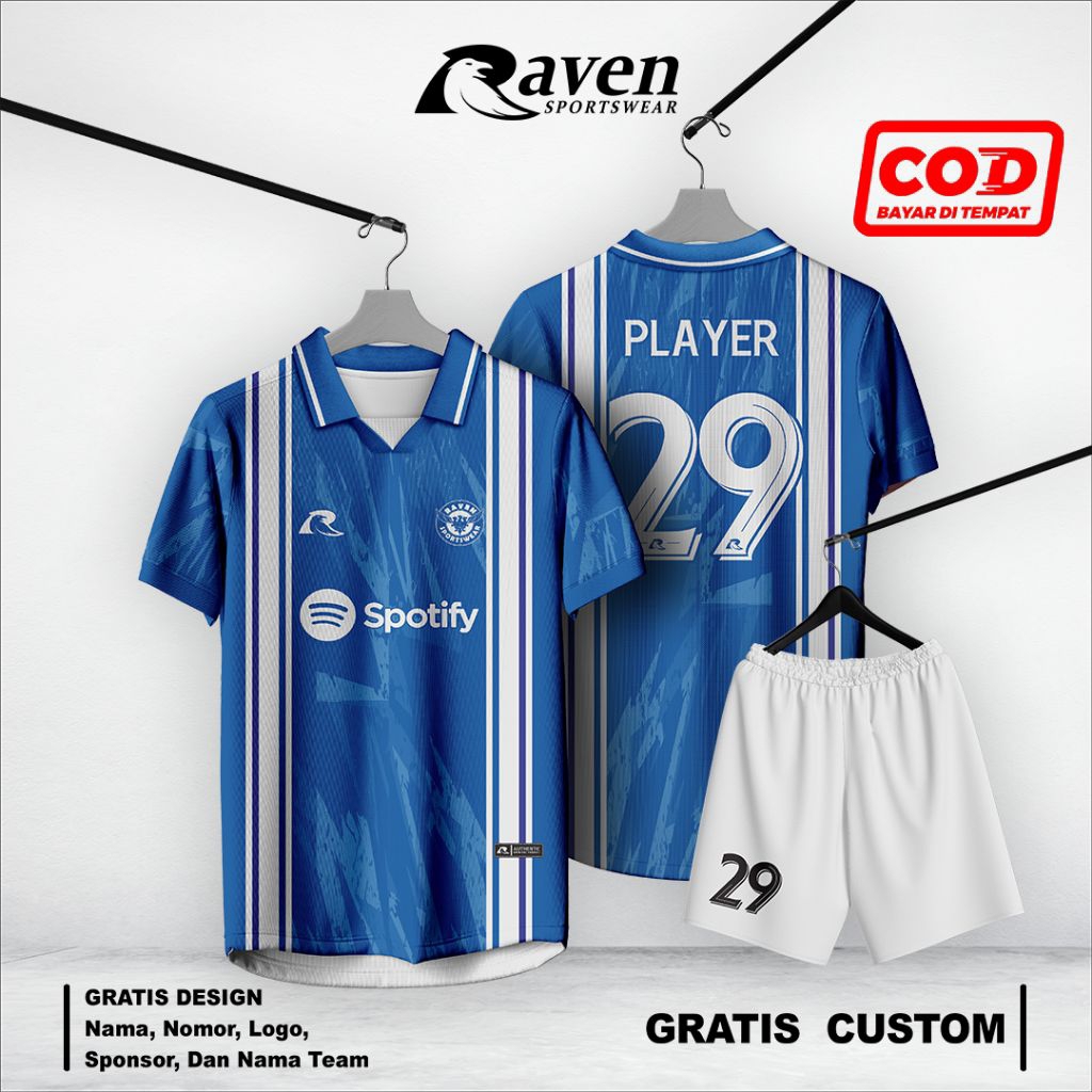 jersey custom satuan / jersey futsal custom / jersey bola