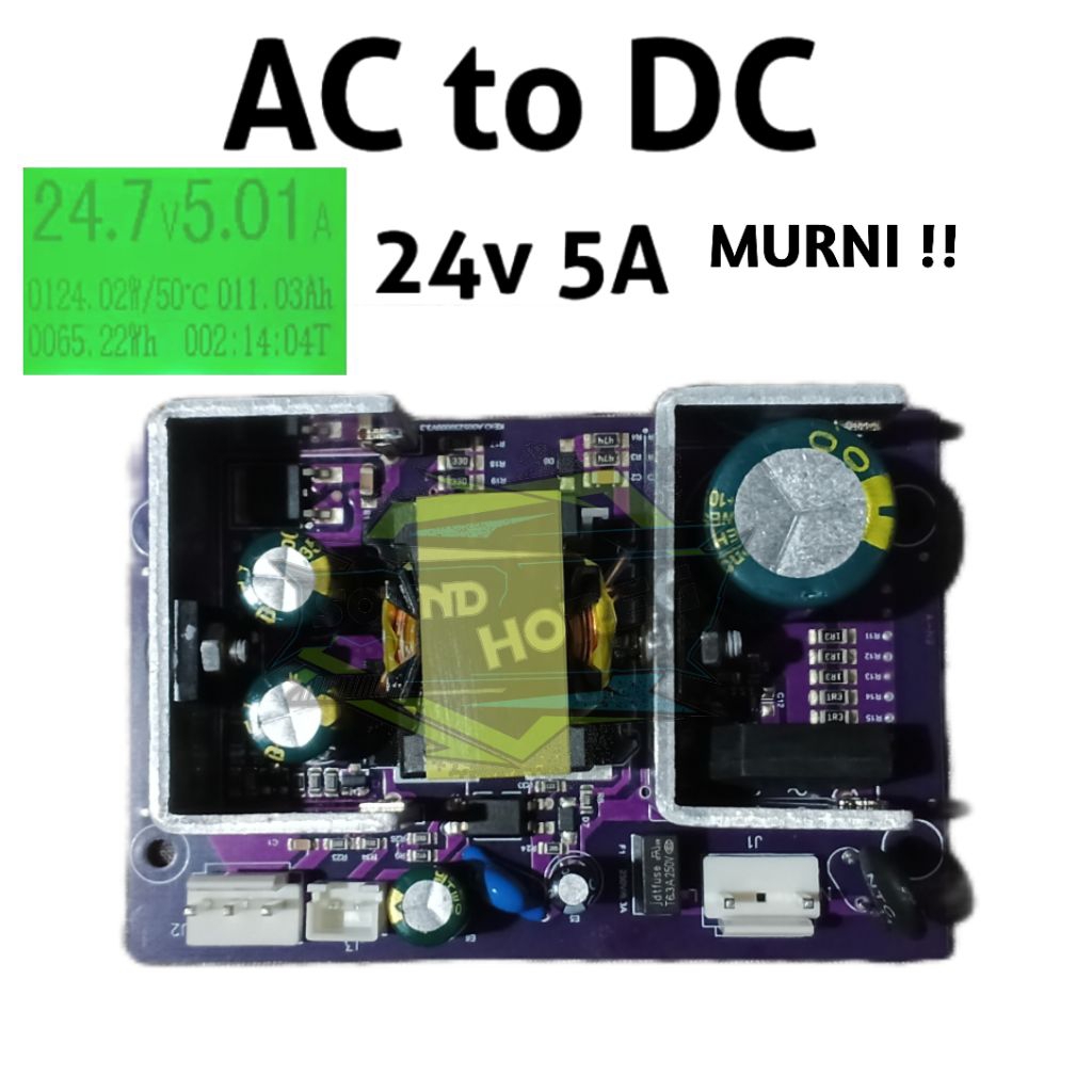 smps power supply 24v 5a /7a murni smps amplifier industri
