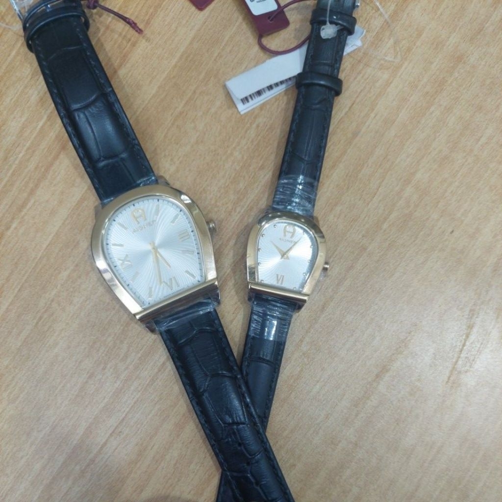 JAM TANGAN AIGNER ORIGINAL COUPLE