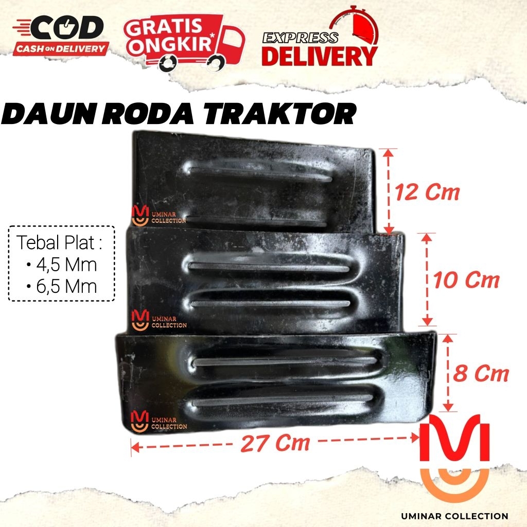 Daun roda Traktor standart/Daun roda besi/Daun roda Quick/krepyak traktor/Daun roda dobelan/Daun rod