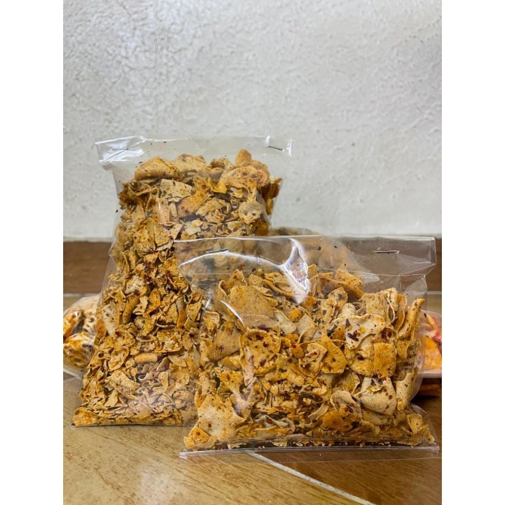250 grams KRPIK STIK BASRENG A01 / OTAK OTAK / /MIXS