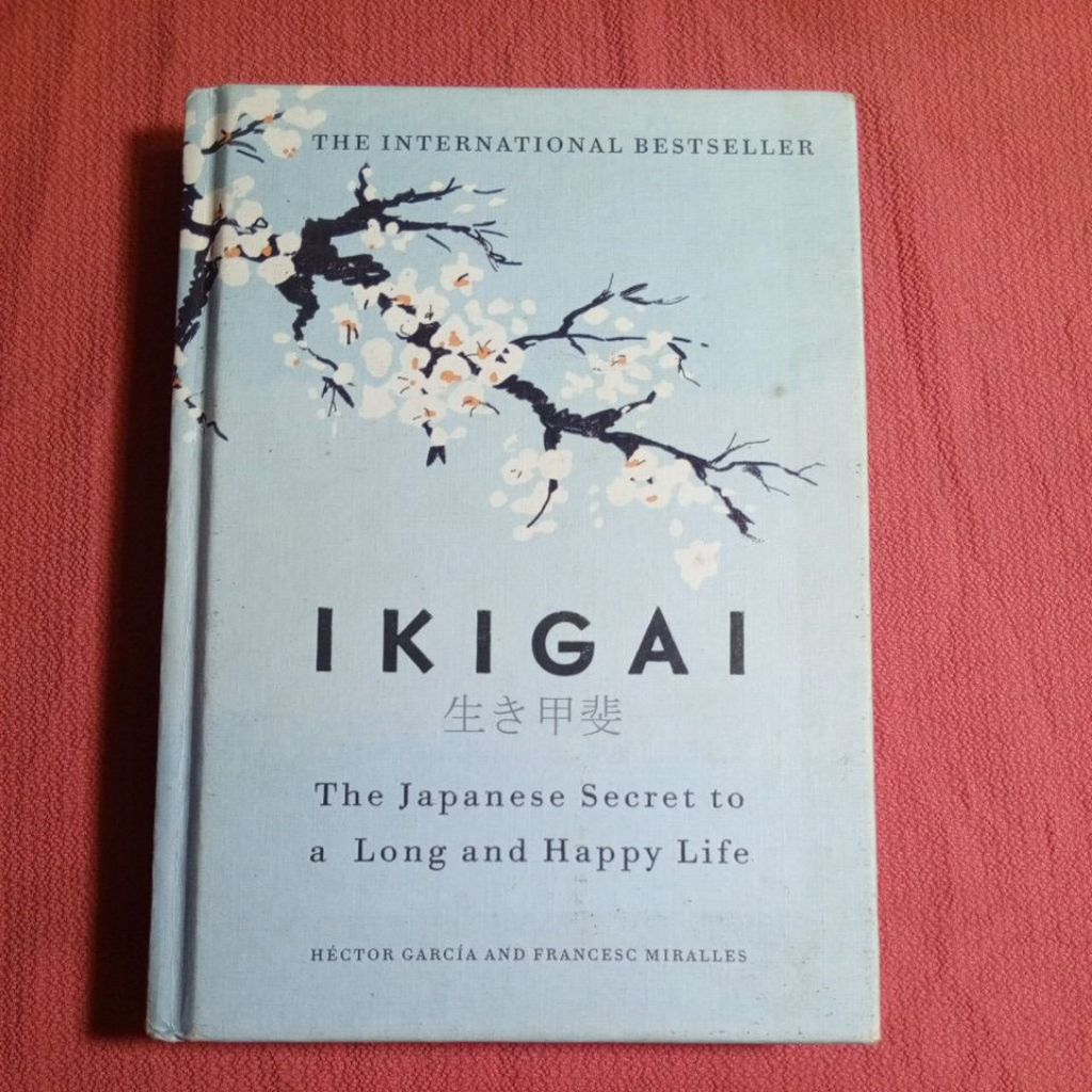 IKIGAI, The Japanese Secret to a long and Happy Life, bahasa inggris, import, kondisi baik, used sek
