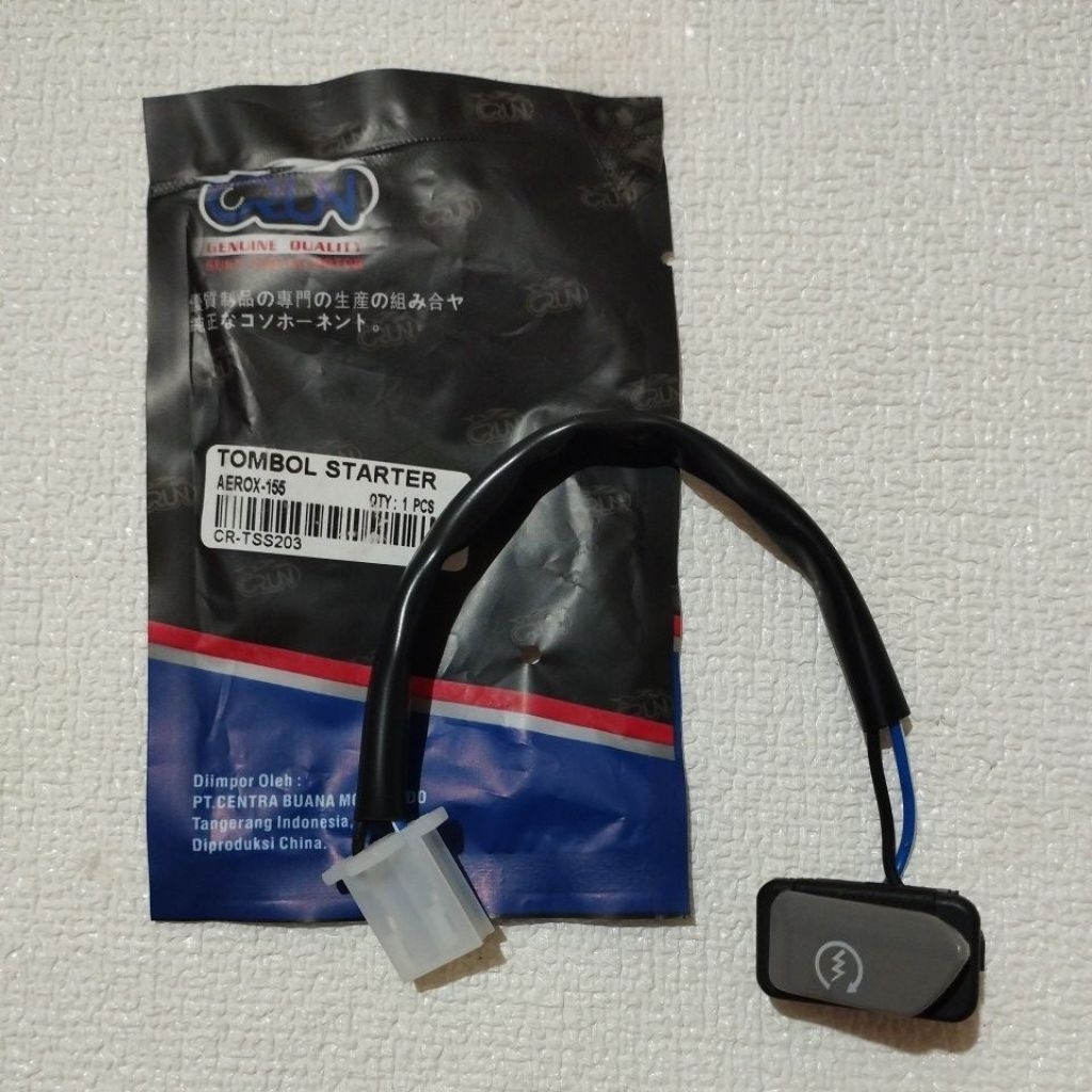 CRUN TOMBOL STATER AEROX 155 (B65) /TOMBOL SWITCH STARTER