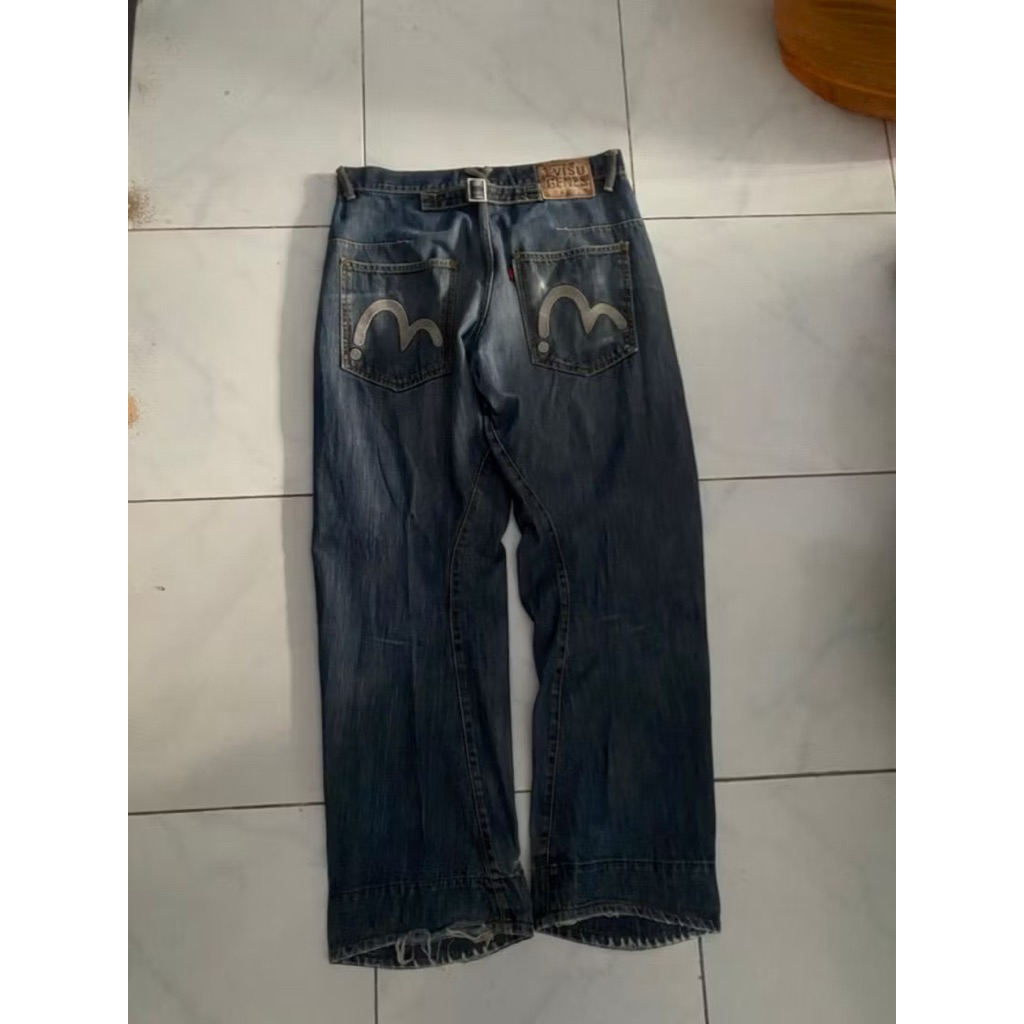 EVISU BOOTCUT BUCKLEBACK  DENIM