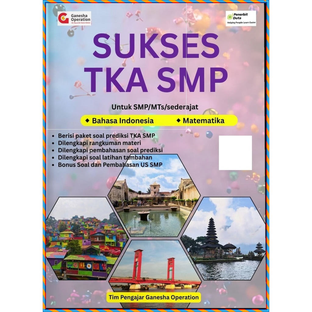 Buku TKA SMP 2025 Ganesha Operation Penerbit Duta – Prediksi Soal & Pembahasan Lengkap Terbaru