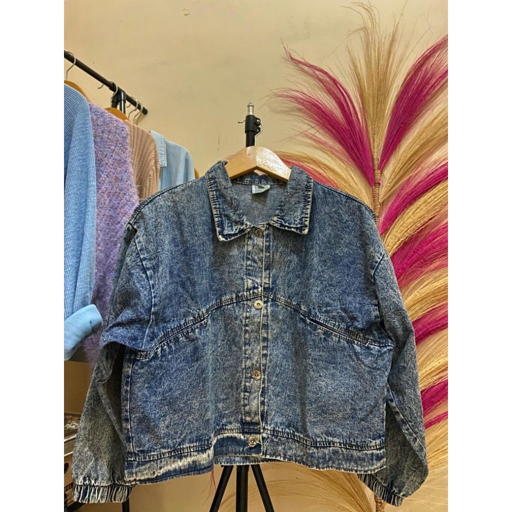 jaket denim preloved