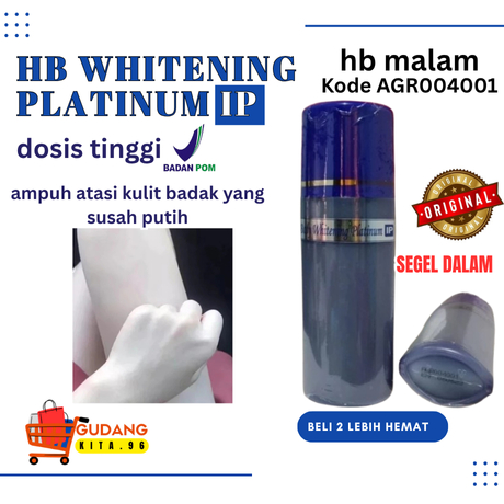 HB Anggur Platinum IP Original Kode AGR004001 | HB Dosting Super Dosis Tinggi Pemutih Kulit
