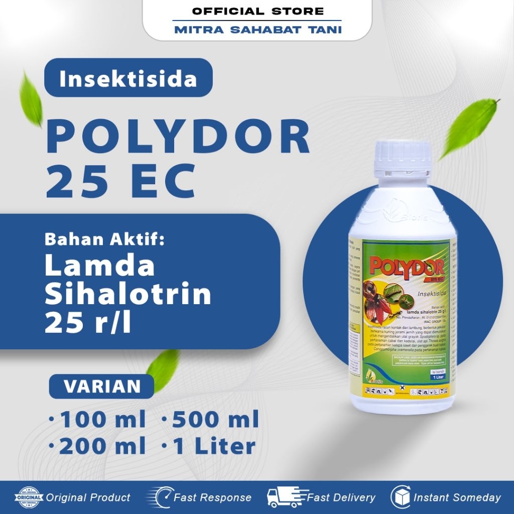 Insektisida Polydor 25 EC 100 ml 200 ml 500 ml