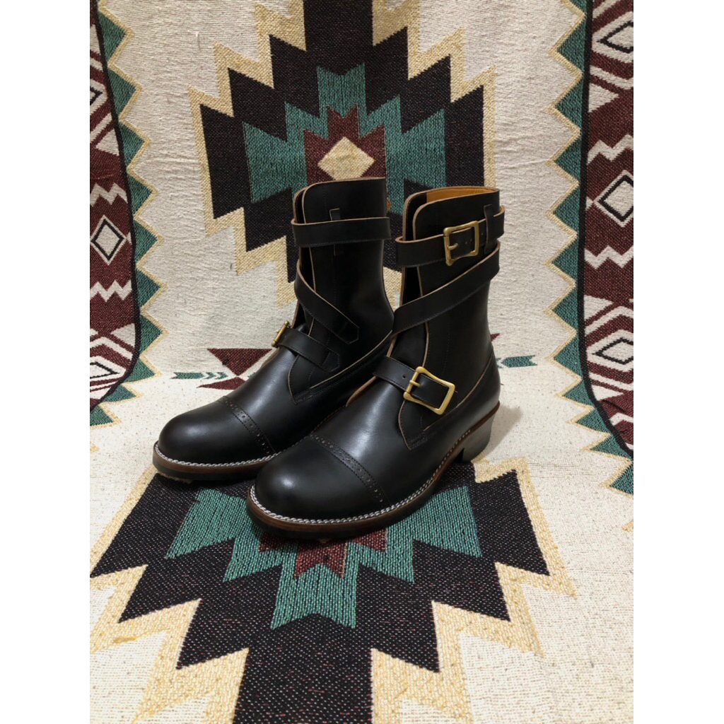 (HARGA NET / PAS) JUNKARD COMPANY BLACK TANKER BOOTS SIZE 41-42 / BOOTS HANDMADE / JUNKARD / REDWING