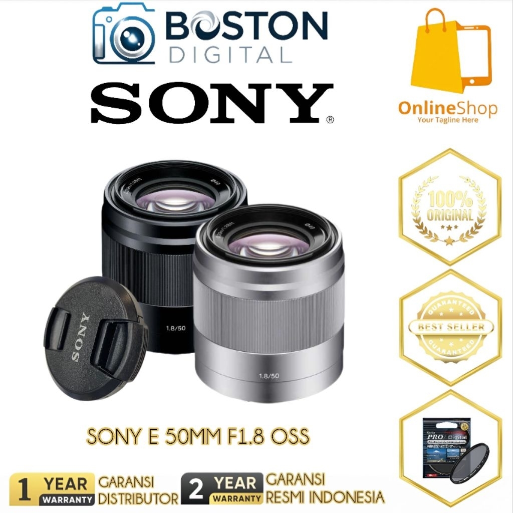 LENSA SONY E 50MM F1.8 OSS / SONY E 50MM F1.8 OSS