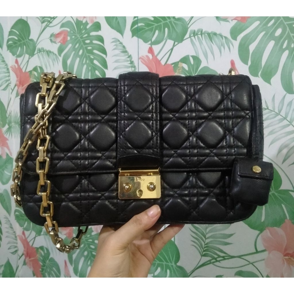 Tas Selempang Dio*r Preloved Kulit Asli