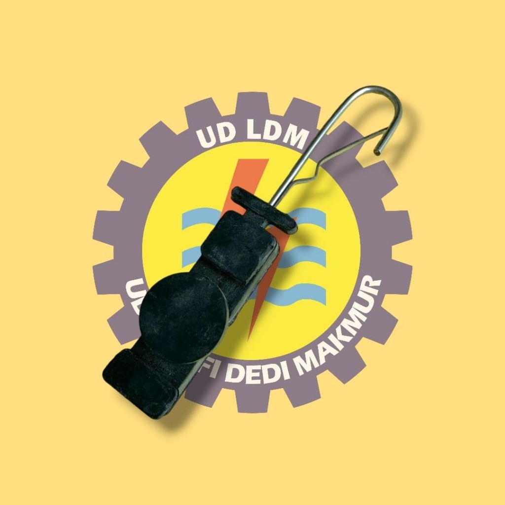 S clamp / s klem / clamp dw dc / pengait kabel fo / dropcore / ftth / klem hook / klem keong / segit