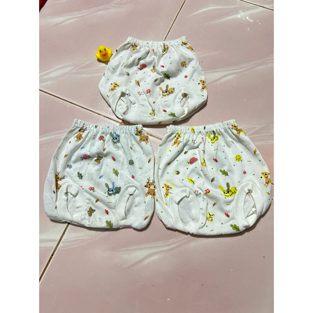 prelove newborn celana dalam pendek anak bayi 0 3 6 sampai 9 12 bulan preloved
