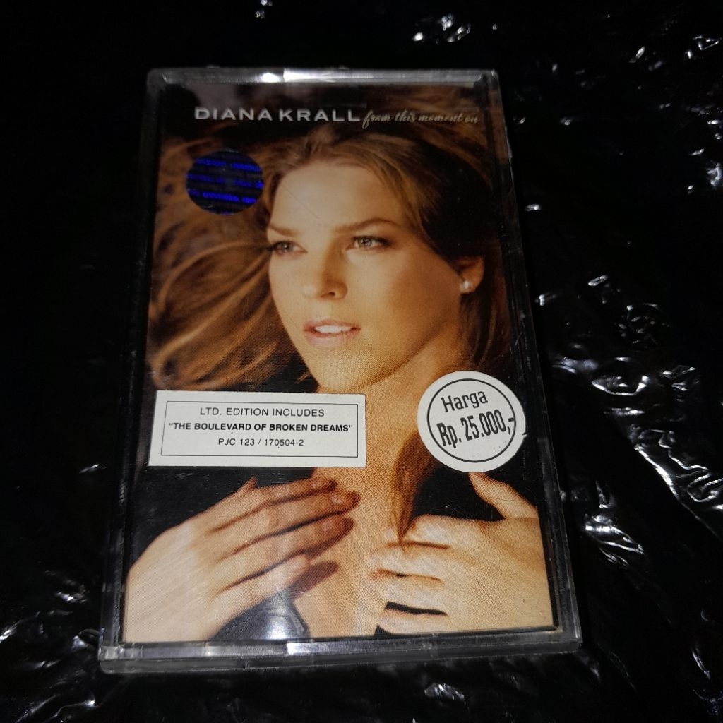 kaset pita diana krall from this moment on limited edition