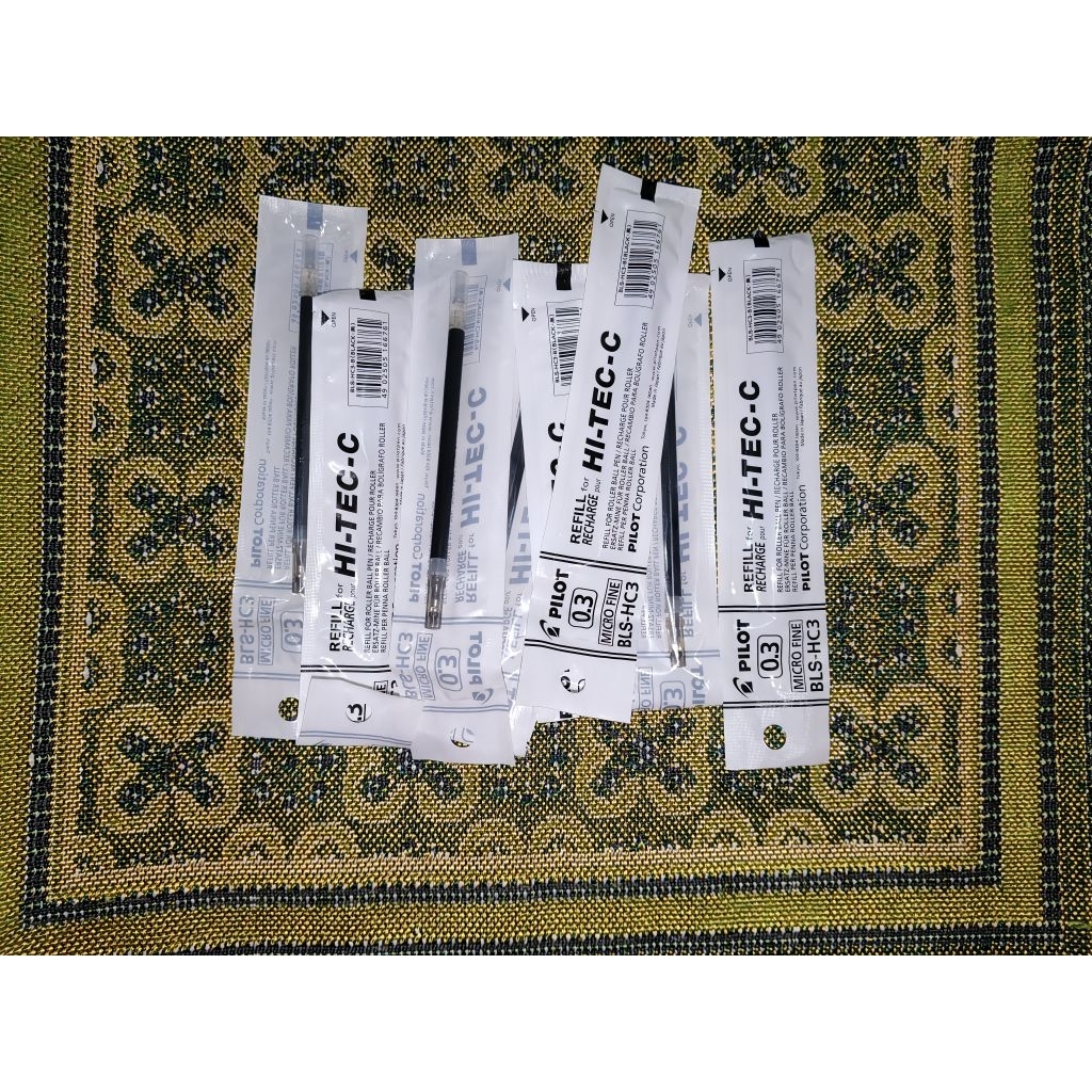 Refill HI-TEC-C 0.3 Hitam / isi ulang pulpen Hi-tec 0.3