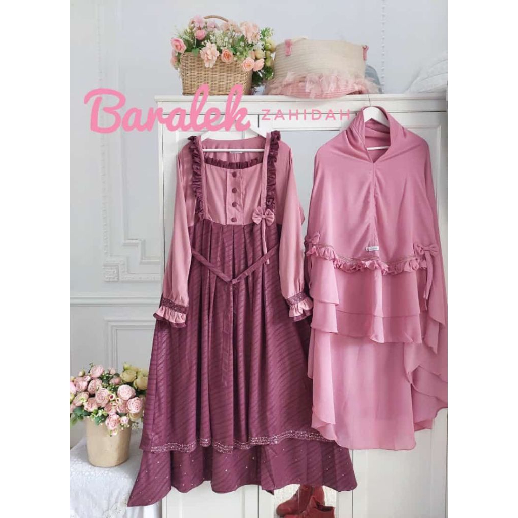 titis Gamis Set Syari Mewah untuk Pesta