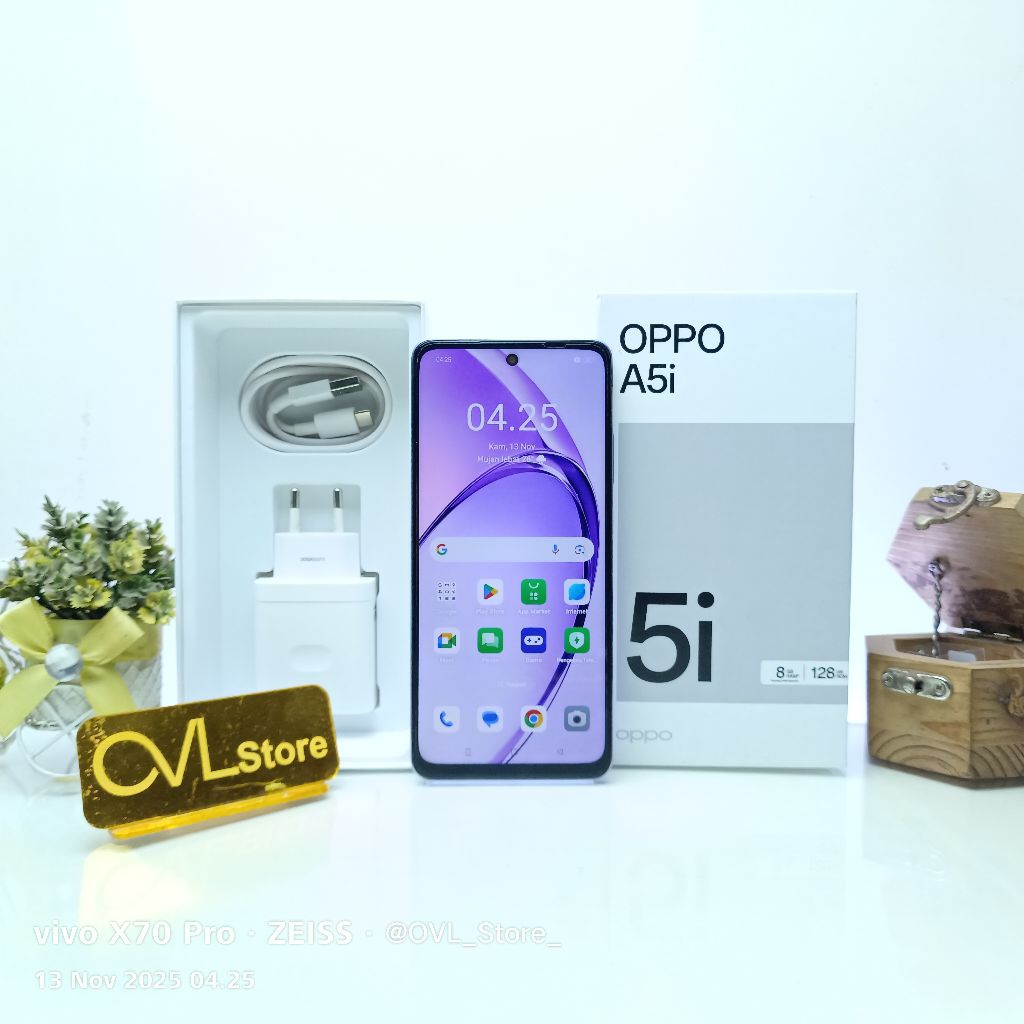 Oppo A5i RAM 4/128 GB HP Second Original Bergaransi