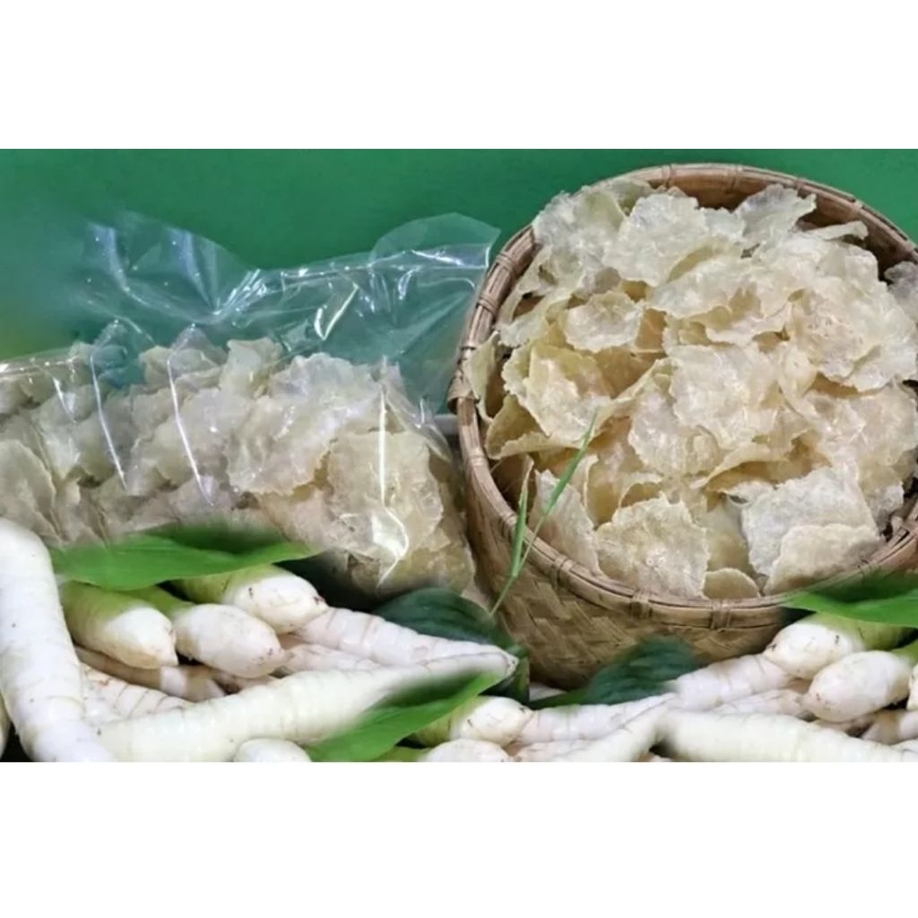 Emping Garut Mentah Grade A 250 gr