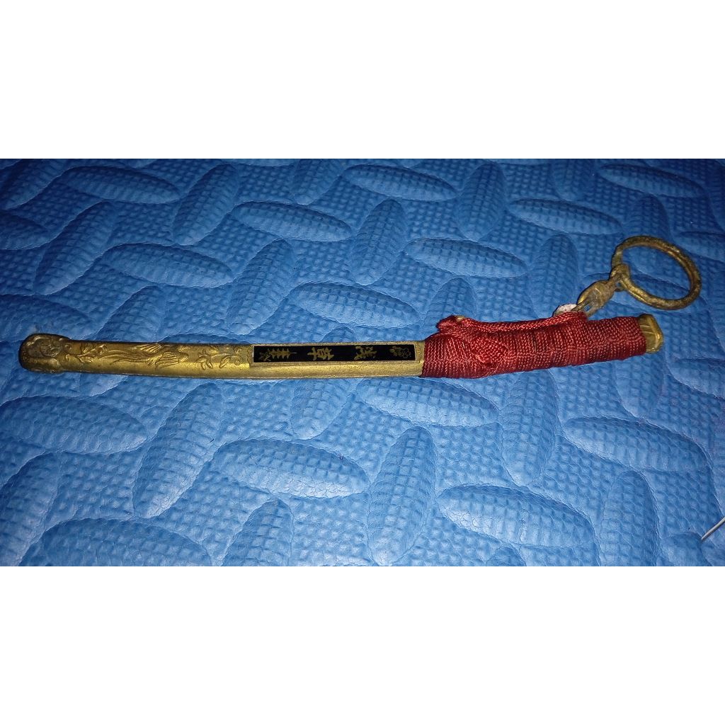 gantungan kunci pajangan samurai mini