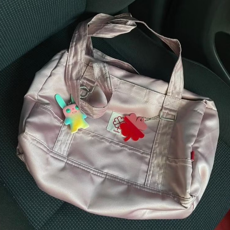 Preloved Luella Lovepink Mini Duffle Bag