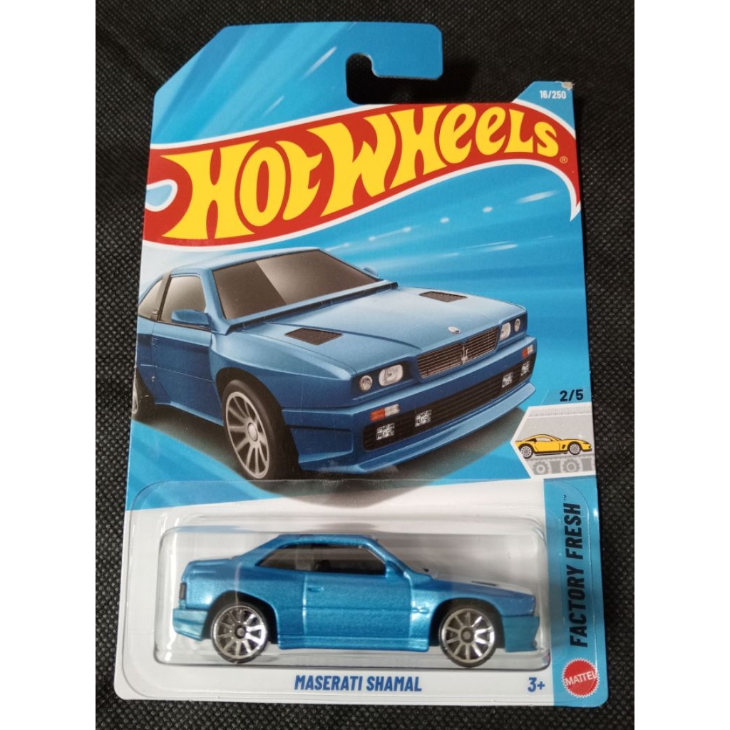 HOT WHEELS MASERATI SHAMAL BIRU