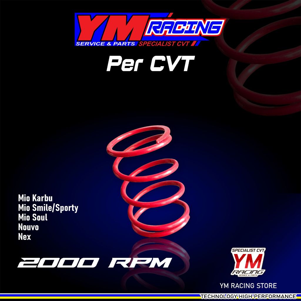 PER CVT MIO 2000 RPM (SPORTY/SMILE) PER CVT 2000 RPM MIO SOUL [ PER CVT 2000 RPM FINO KARBU // PER C