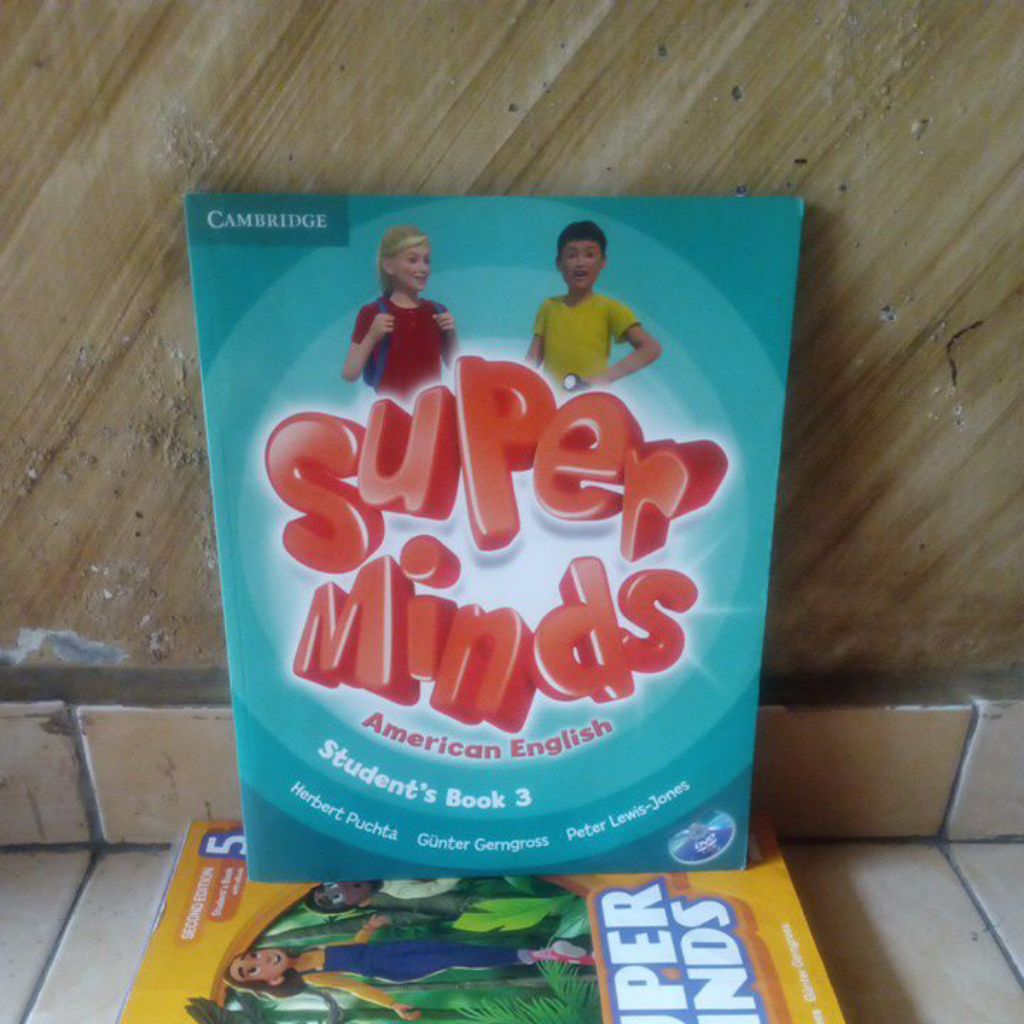 original bekas; SUPER MINDS 3 American English Student's book 3 by Cambridge