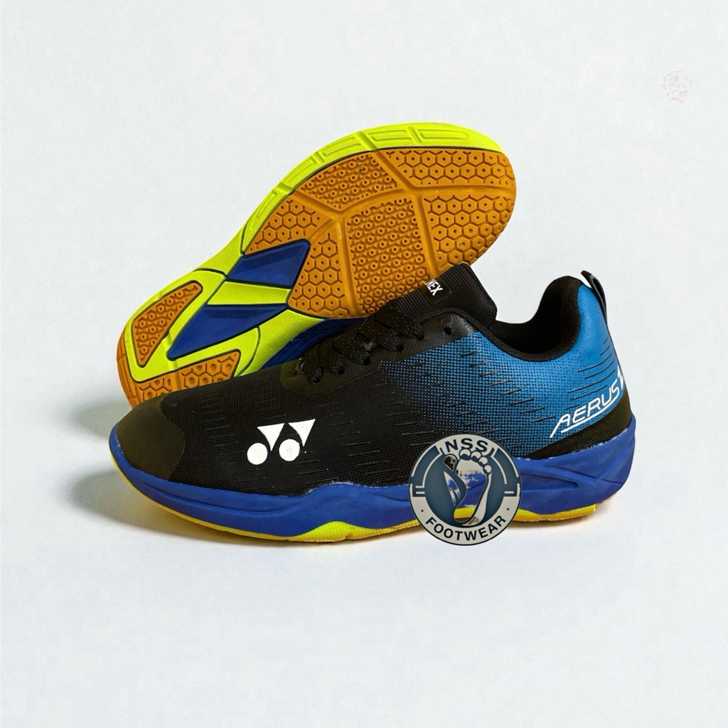 sepatu badminton anak laki laki perempuan olahraga bulutangkis sol karet