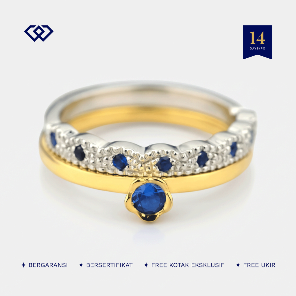 Winata Jewelry Cincin Cewek Perak Silver