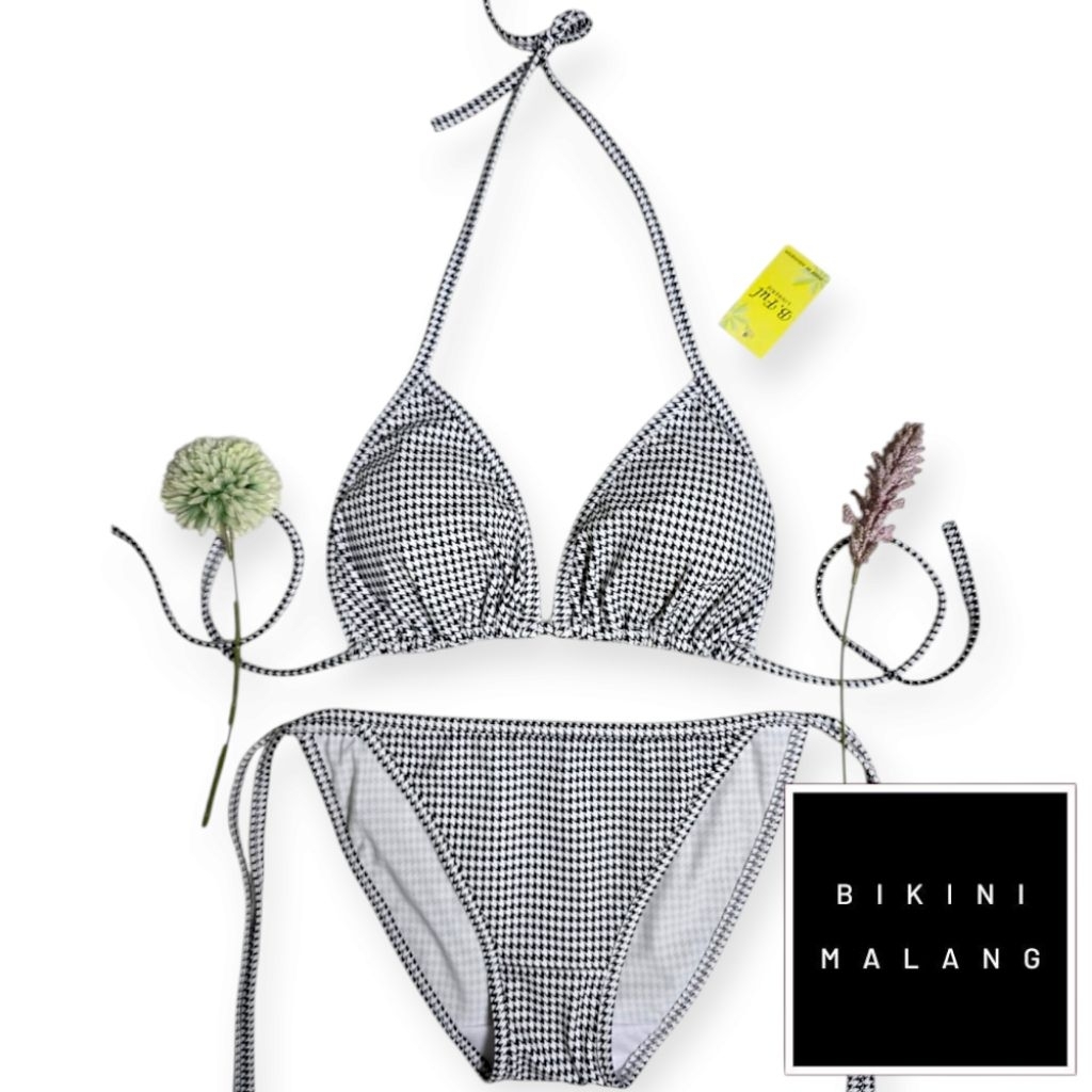 BIKINI BF005 TALI SAMPING WARNA PEACH SEKSI