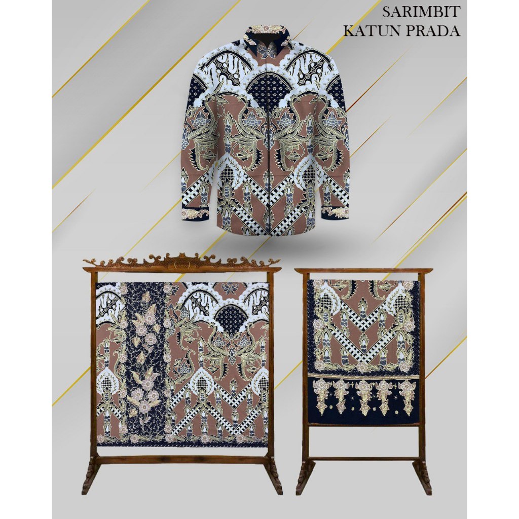 Kain batik tulis sarimbit katun  prada sarimbit batik couple tanmalaka692