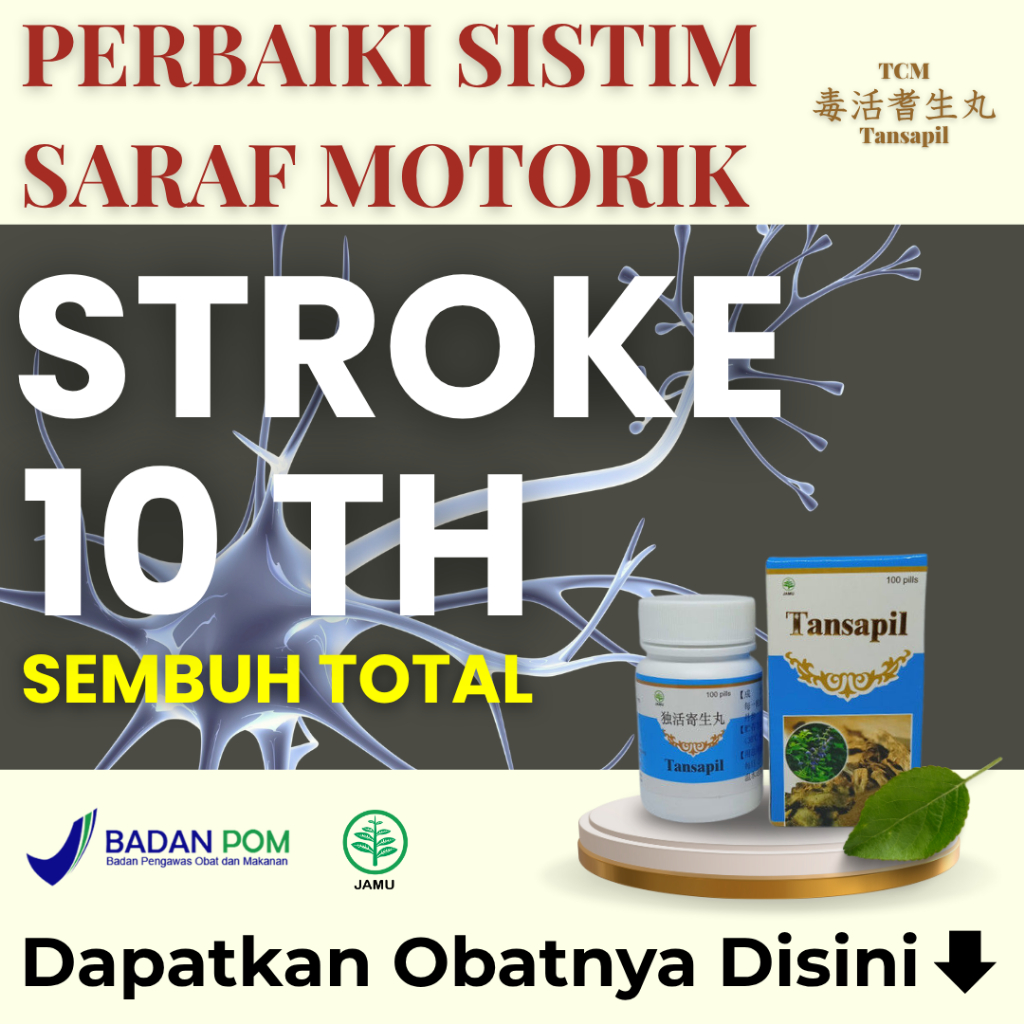 Tansapil Obat Stroke China Ampuh BPOM