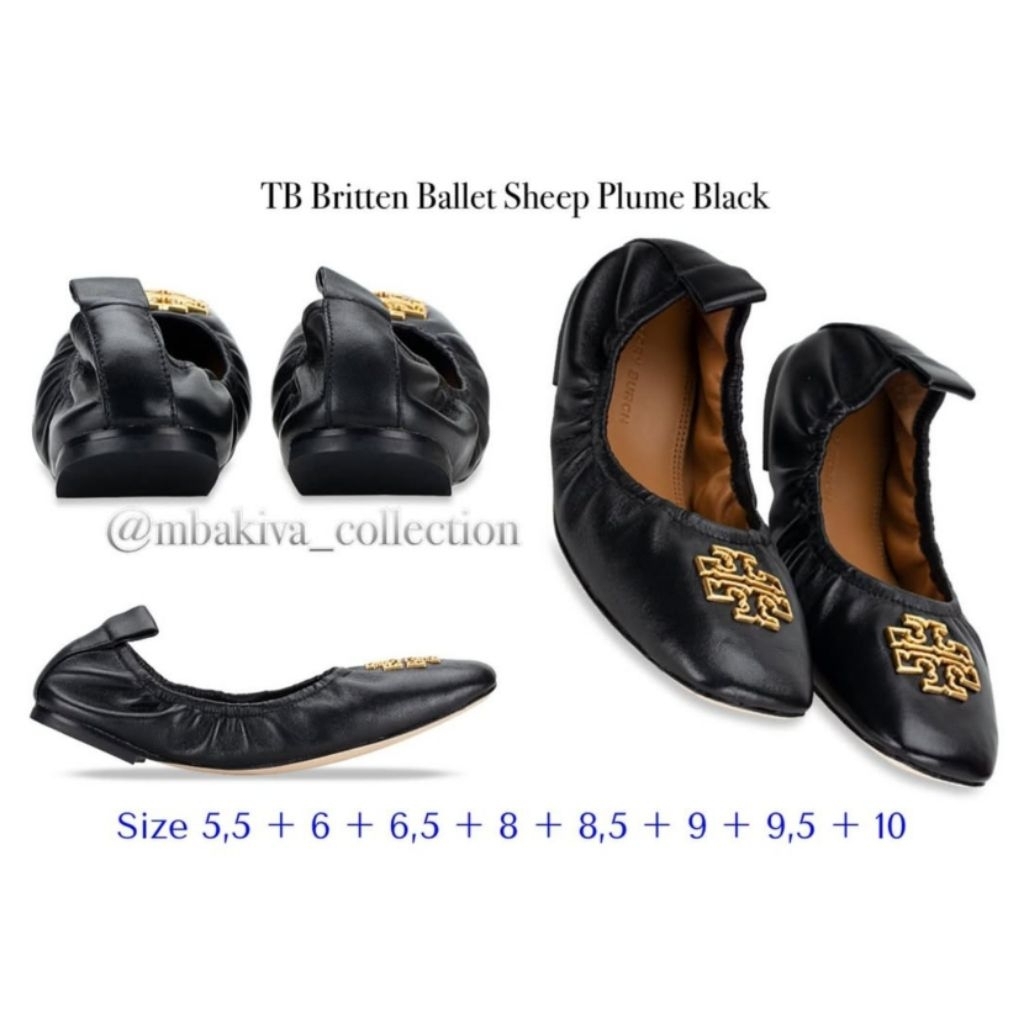 TB Britten Ballet Sheep Plume Black