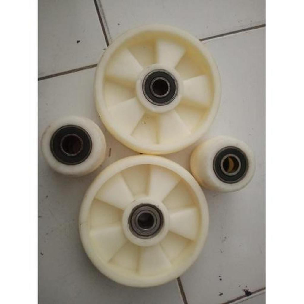 Roda Hand Pallet Nilon / Nylon Caster Sparepart Hand Pallet