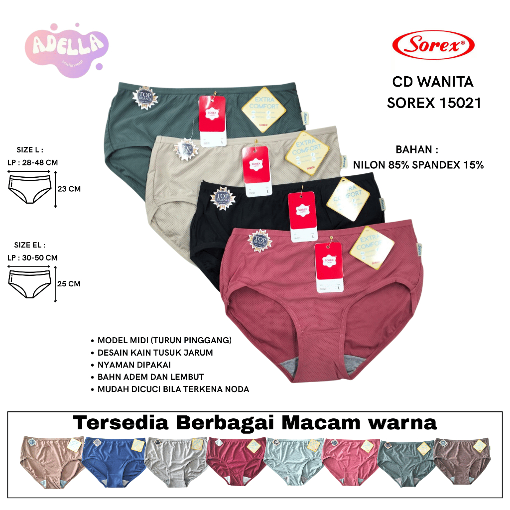 Celana Dalam Wanita Sorex 15021