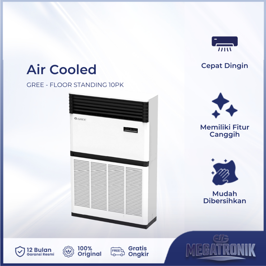 AC Gree Floor Standing 10PK RF28WDP/NAA-MmAir Cooled Package Unit RF 28 WDP