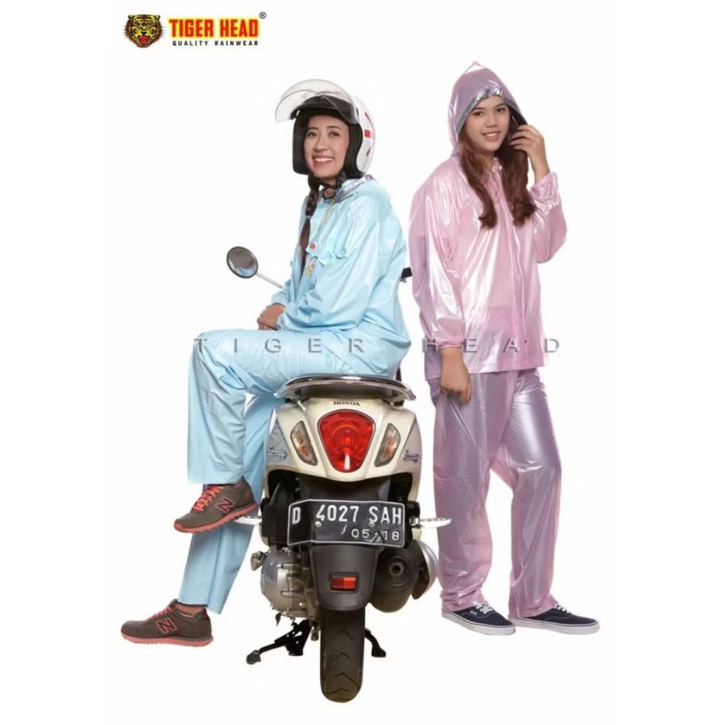 jas hujan tiger head 68229 original