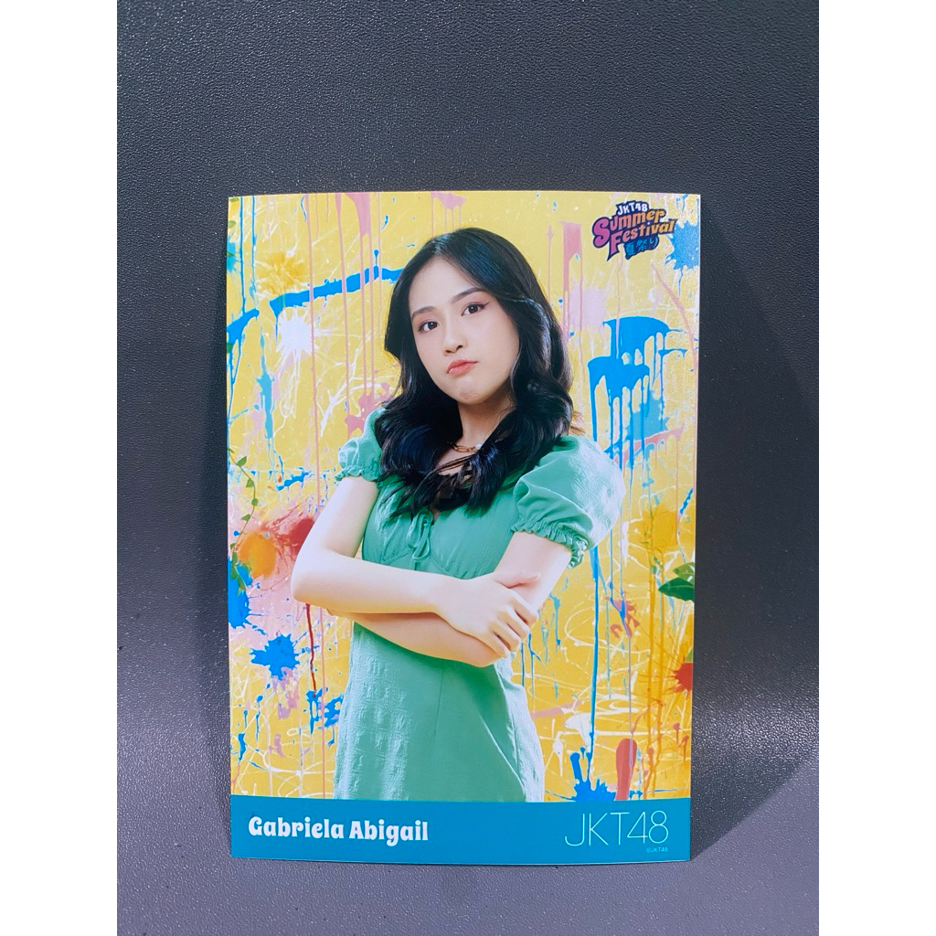 Photopack Official JKT48, Summer Festival 2023 - Gabriella Abigail, Ella