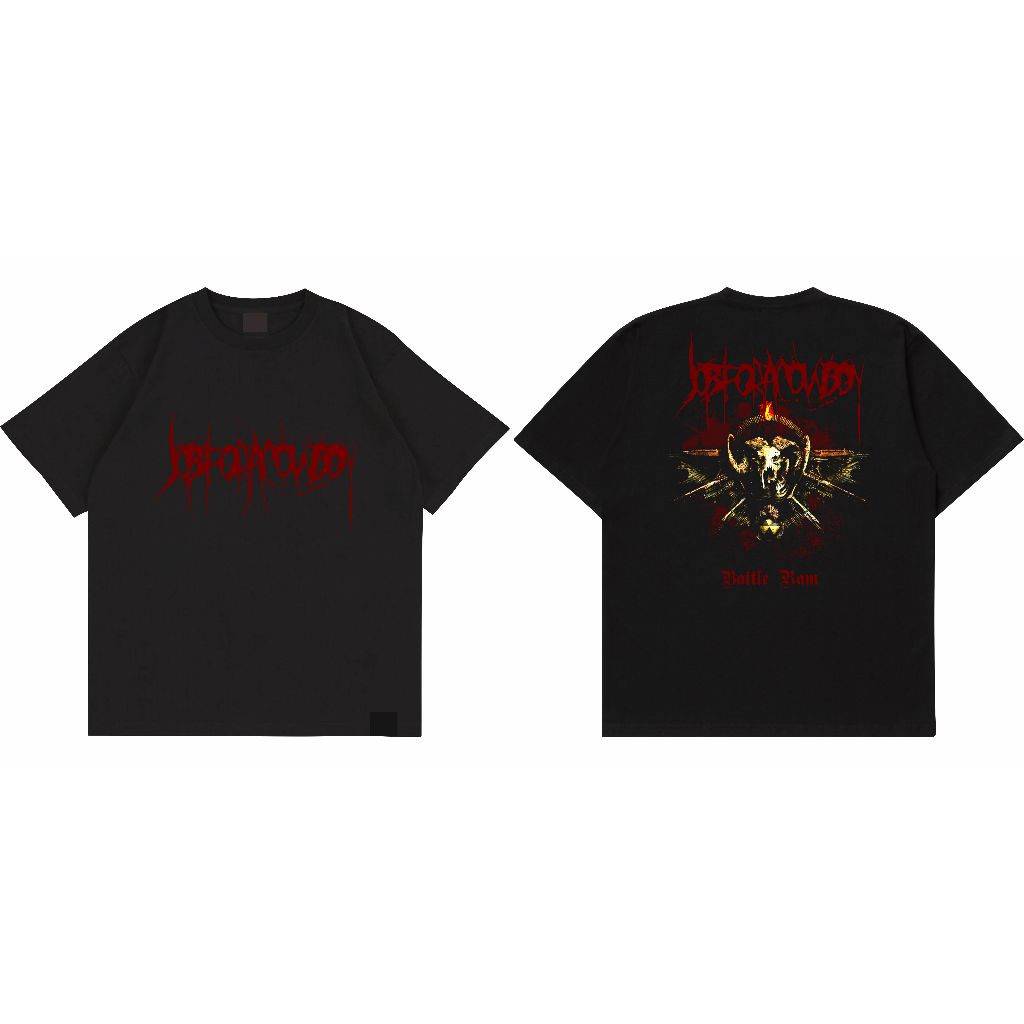 T-shirt Band Job For A Cowboy - Battle Ram