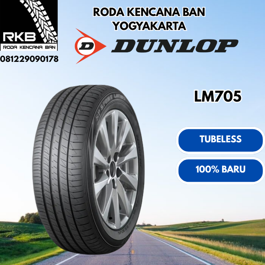 Dunlop SP LM705 205/65 R16 Ban Mobil Inova Reborn Panther CRV
