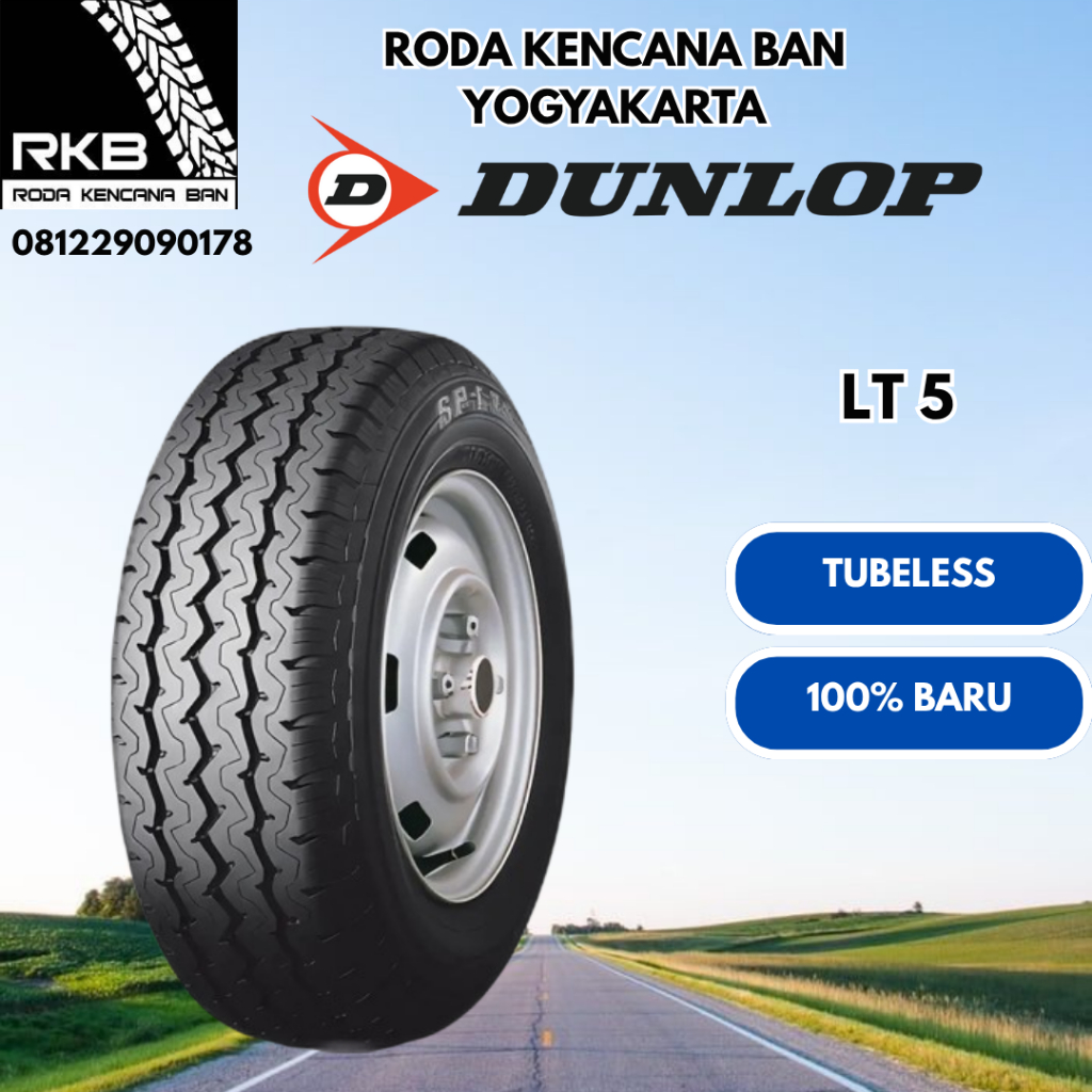 185 R14 - Ban Mobil Muatan Dunlop LT5 185 R14 - Ban Mobil Muatan