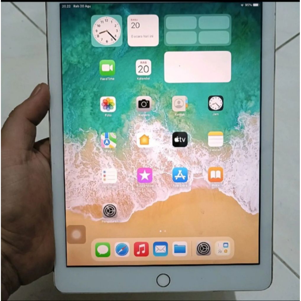 Second iPad Pro 9.7 128gb (2016) ex resmi IBOX Wifi only batangan mulus spesial no minus