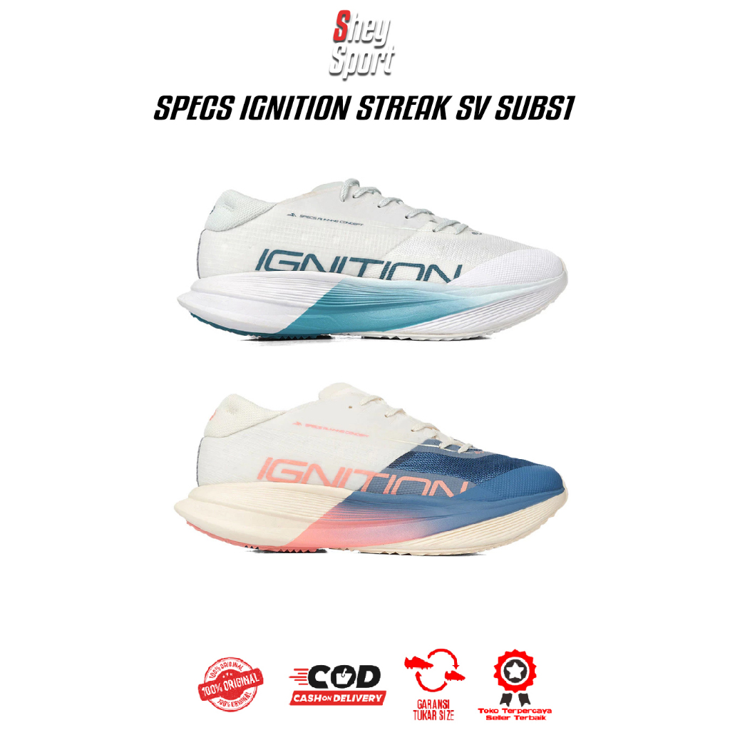 SEPATU RUNNING SPECS IGNITION STREAK SV SUBS1