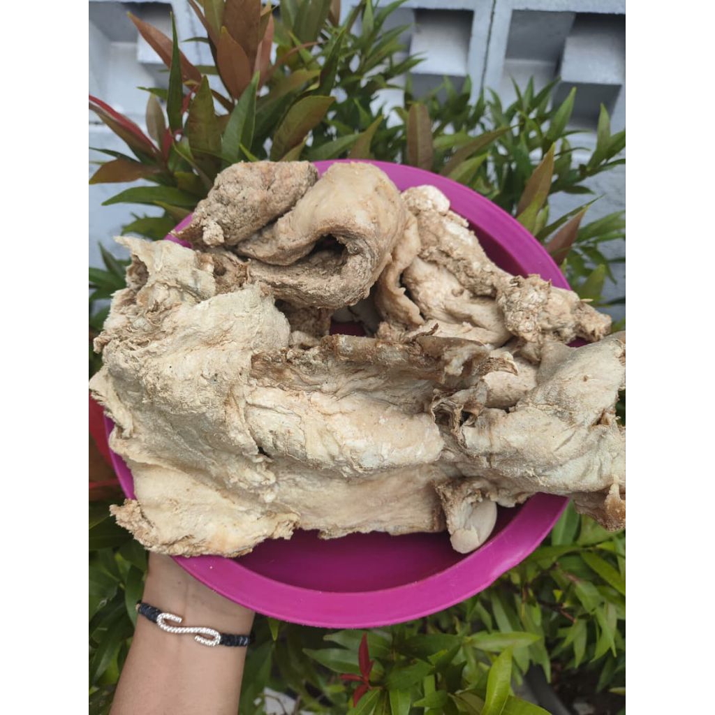 Koyor sapi 1kg / tetelan sapi / lemak bawah kulit sapi